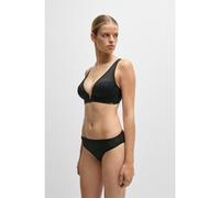 BOSS Slip en dentelle monogrammée avec logo - Style BRIEF B LACE, 50520389 Noir L