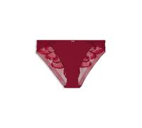 BOSS Slip en microfibre avec dentelle motif pivoine - Style BRIEF_ PEONY LACE, 50545063 Rouge sombre XL