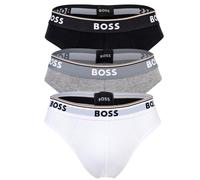 BOSS Slip gris chiné / noir / blanc, Taille L
