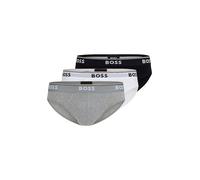 BOSS Slip lot de 3 blanc noir | L