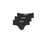 BOSS Hommes HipBr 3P One Lot de Trois Slips en Jersey de Coton Stretch