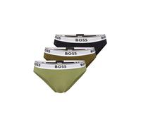 BOSS Slip 'Power' olive / vert clair / noir / blanc cassé, Taille M