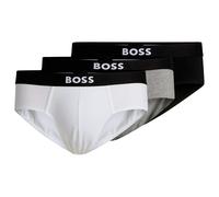 Hugo Boss Slip BOSS One - Lot de 3 blanc/gris/noir - Jersey de coton stretch - Homme L