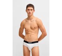 Hugo Boss Slip BOSS One 10272529 01 – 3 unités coton stretch blanc M Homme