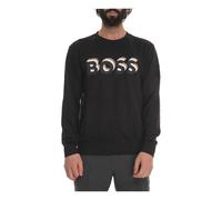 Boss - Soleri 07 Crewneck SweaT-shirt - Homme - Sweatshirts et sweats à capuche - Noir - Taille: XL