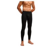 BOSS Caleçon long thermique avec taille logotée - Style Long John Thermal+, 50483579 Noir M