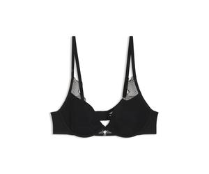BOSS Soutien-gorge à armatures brodé avec monogramme Double B - Style SPACER PLUNGE_GINGKO, 50556287 Noir 90D