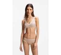 BOSS Soutien-gorge deux tons avec bretelles ajustables - Style UNLINED_B.MIRAGE, 50556262 Beige clair M