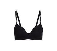 BOSS Soutien-gorge triangle en jersey stretch avec bretelles à logo - Style TRIANGLE PADDED CI, 50502739 Blanc / Noir XXL