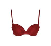 BOSS Soutien-gorge push-up PEONY LACE rouge foncé | 80C
