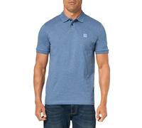 Boss Square Patch Logo Slim Fit Pique Polo Shirt