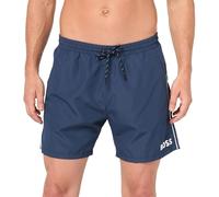 Boss Standard Medium Length Solid Swim Trunk Maillot de Bain, Bleu Marine Vif, L Homme