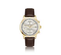 BOSS Stratus Montre chronographe à bracelet en cuir marron - Style STRATUS, 58733292 Marron pcs.
