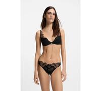 BOSS String brodé avec monogramme Double B - Style THONG_GINGKO, 50556289 Noir L