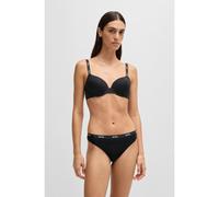 BOSS String en jersey stretch avec taille à logo - Style THONG CI, 50502752 Noir M