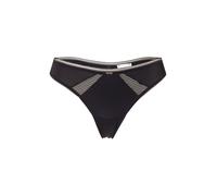 BOSS String en microfibre avec empiècements en dentelle - Style THONG_B.PURE, 50545055 Noir L