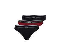 BOSS String rouge vif / noir / blanc, Taille XS