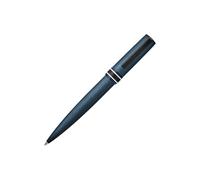 BOSS Stylo à bille brossé marine avec bague à rayures - Style Ballpoint pen Arche Brushed Ring Navy, 58837085 Bleu foncé pcs.