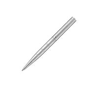 BOSS Stylo à bille en laiton chromé à rayures horizontales - Style Ballpoint pen Loop Stripes Chrome, 58837074 Argent pcs.