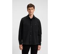 BOSS Surchemise Oversize en piqué de coton - Style Locky_2_M, 50548984 Noir S