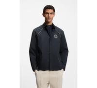 BOSS Surchemise Relaxed à la finition déperlante - Style ST_Join L, 50557562 Bleu foncé XXL