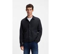 BOSS Surchemise Relaxed en coton à rayures - Style C-Carper-J-2PP-263, 50567548 Bleu foncé 106