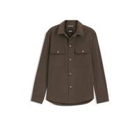 BOSS Surchemise Relaxed en coton stretch mercerisé - Style C-Carper-OS-253F, 50551684 Marron 56