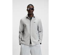 BOSS Surchemise Relaxed en tissu déperlant - Style B_Urban TechDobby L, 50544828 Gris chiné L