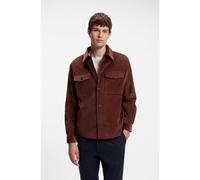 BOSS Surchemise Relaxed en velours côtelé stretch - Style C-Carper-OS-WG-264, 50572002 Marron 50