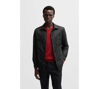 BOSS Surchemise Relaxed matelassée en tissu déperlant - Style P-Carper-Pad-PK-244, 50527908 Noir 46