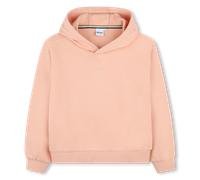 BOSS Sweat à capuche en polaire de coton mélangé à logo imprimé pour enfant - Style J52423/44S06A, J52423 Rose clair 138