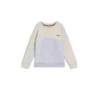 BOSS Sweat à capuche color block en polaire de coton mélangé pour enfant - Style J52352/21C04A, J52352 Beige clair 150