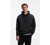 BOSS Sweat à capuche en coton mélangé - Style Sly Zone, 50564256 Noir M
