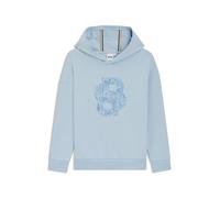 BOSS Sweat à capuche en coton stretch avec monogramme Double B pour enfant - Style J52147/88706A, J52147 bleu clair 114