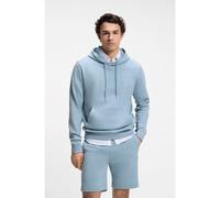 BOSS Sweat à capuche en molleton de coton avec patch logo - Style Wetalk, 50509314 bleu clair XL