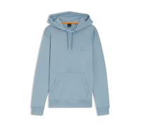 BOSS Sweat à capuche en molleton de coton avec patch logoté - Style Wetalk, 50509314 bleu clair S