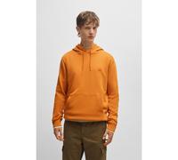 BOSS Sweat à capuche en molleton de coton avec patch logoté - Style Wetalk, 50509314 Orange S