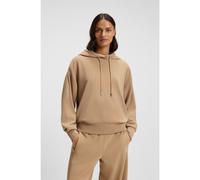 BOSS Sweat à capuche Oversize avec logo manuscrit - Style C_Efelpa1, 50551451 Beige S