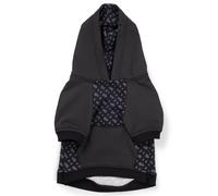 BOSS Sweat à capuche pour chien à motif monogramme - Style Dog Mixed Media Hoodie, B4FDAH006 Noir XXS