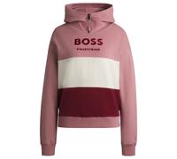 BOSS Sweat à capuche pour l’équitation en coton stretch italien - Style FAYE HOODIE SIGNATURE, B6W1203 Fantaisie L