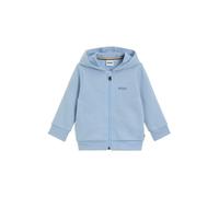 BOSS Sweat à capuche zippé en coton mélangé avec logo imprimé pour enfant - Style J52095/88703A, J52095 bleu clair 74