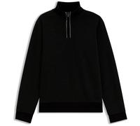 BOSS Sweat en coton à col montant - Style H-Sidney 80, 50565603 Noir L