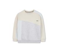 BOSS Sweat beige clair / gris clair / vert pastel / noir, Taille 128