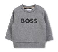 Boss - Sweat Col Rond - Gris Chine - Garçon - 3 Ans