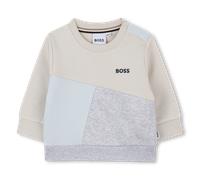 Boss - Sweat Col Rond - Vanille - Garçon - 12 Mois