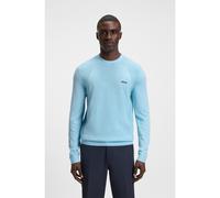 BOSS Sweat en coton mélangé avec body-mapping et logo contrastant - Style K_Momentum-Lite CN, 50541944 bleu clair XL