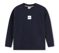 Boss - Sweat En Molleton - Bleu Cargo - Garçon - 10 Ans