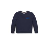 BOSS Sweat en polaire de coton mélangé à logo imprimé pour enfant - Style J51190/84904A, J51190 Bleu foncé 102