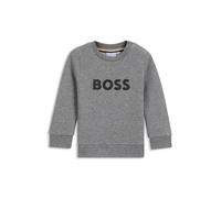 BOSS Sweat en polaire de coton mélangé à logo imprimé pour enfant - Style J52458/A4618M, J52458 Gris sombre 81