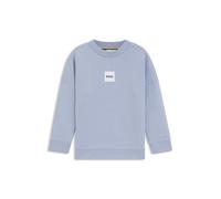 BOSS Sweat enfant en polaire avec étiquette logo - Style J52965/73K04A, J52965 Bleu 162